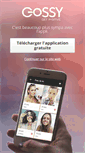 Mobile Screenshot of gossy.fr